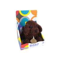 Egyéb Sötétbarna plüss kutya 20 cm