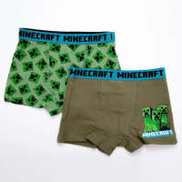 Minecraft Minecraft Green Mob gyerek boxeralsó 2 darab/csomag 12 év / 152 cm