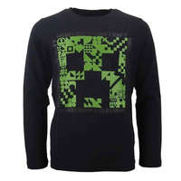 Minecraft Minecraft Dark gyerek hosszú ujjú póló, felső 11 év / 146 cm