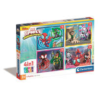 Pókember Pókember Spidey 4 az 1-ben puzzle Clementoni