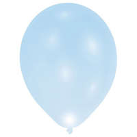 Lufis Világító LED Blue léggömb, lufi 5 db-os 11 inch (27,5 cm)