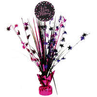 Boldog Születésnapot Happy Birthday Pink asztaldísz 45,7 cm