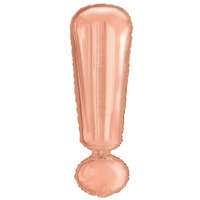Betűs Színes Rose Gold ! betű fólia lufi, 103 cm