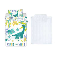 Dinoszaurusz Dinoszaurusz gyerek, ovis ágyneműhuzat és paplan/párna szett 100x135 cm 40x60 cm (Cute)