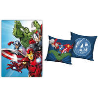 Bosszúállók Bosszúállók polár takaró és párna szett, 2 részes (Light Blue)