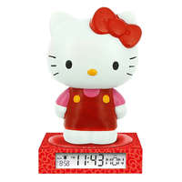 Hello Kitty Hello Kitty Red 3D éjszakai lámpa és ébresztőóra