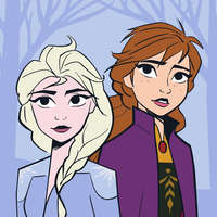 Jégvarázs Disney Jégvarázs Sisters Mágikus Kéztörlő arctörlő, törölköző 30x30cm