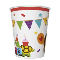 Állatos Állatos Cute Party papír pohár 8 db-os 250 ml
