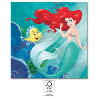 Disney Hercegnők Disney Hercegnők, Ariel Curious szalvéta 20 db-os 33x33 cm FSC