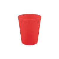 Party Piros Bright red micro prémium műanyag pohár 250 ml