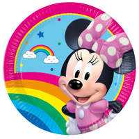 Disney Minnie Disney Minnie Makes Me Smile papírtányér 8 db-os 20 cm FSC