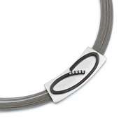 Ékszer ABC Egyedi ezüst félmerev lánc