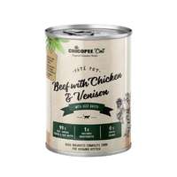 Chicopee Chicopee Cat Kitten Paté Pot Beef with Chicken & Venison (marha, csirke és vad) 400 g