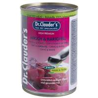 Dr. Clauder's Dr. Clauders Selected Meat Venison & Potato (szarvas-burgonya) 400 g