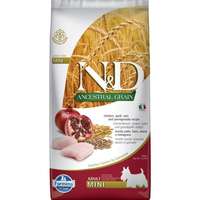 Farmina N&D Ancestral Grain Dog Adult Mini Chicken - csirke, tönköly, zab&gránátalma 7 kg