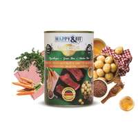 Happy&amp;Fit Happy&Fit Superior Frisches Wildschwein mit Karotten (vaddisznó és sárgarépa) 400 g