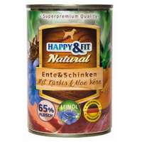Happy&amp;Fit Happy&Fit Natural Ente & Schinken (kacsa és sonka) 400 g
