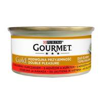 Purina Gourmet Gold Duó Élmény csirkével és marhával 85 g
