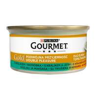 Purina Gourmet Gold Duó Élmény nyúllal és májjal 85 g