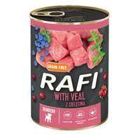 Rafi RAFI Grain Free Paté Junior Borjúval, Kék - és Vörösáfonyával 400 g