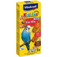 Vitakraft Vitakraft Kracker Trio Mix - méz, narancs, popcorn hullámos papagájnak (3 db)