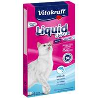 Vitakraft Vitakraft Cat Liquid Snack - lazac és omega 3 zsírsav (6 db)
