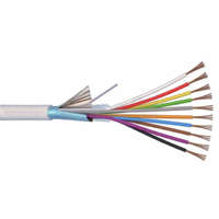  Riasztókábel (Li-Y(St)Y) 8x0,22 mm2 fehér sodrott réz PVC szigetelésű 300V kábel