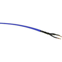  YSLY-OZ EB (árnyékolatlan gyújtószikramentes vezérlő ) 3x0,75 mm2 kék sodrott réz PVC szigetelésű 300/500V kábel