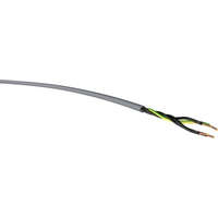  YSLY-JZ (árnyékolatlan vezérlő ) 4x1 mm2 (1x100fm rendelés esetén) szürke sodrott réz PVC szigetelésű 300/500V kábel