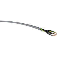  YSLY-JZ (árnyékolatlan vezérlő ) 5x0,75 mm2 (1x100fm rendelés esetén) szürke sodrott réz PVC szigetelésű 300/500V kábel