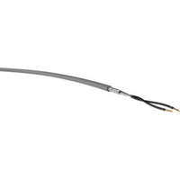  YSLCY-OZ (árnyékolt vezérlő ) 2x0,75 mm2 szürke sodrott réz PVC szigetelésű 300/500V kábel