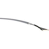  YSLCY-OZ (árnyékolt vezérlő ) 3x0,5 mm2 szürke sodrott réz PVC szigetelésű 300/500V kábel