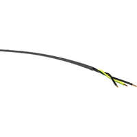  YSLY-JZ (árnyékolatlan kültéri vezérlő) 3x2,5 mm2 fekete sodrott réz PVC szigetelésű 0,6/1Kv kábel