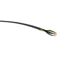  YSLY-JZ (árnyékolatlan kültéri vezérlő) 4x1 mm2 fekete sodrott réz PVC szigetelésű 0,6/1Kv kábel