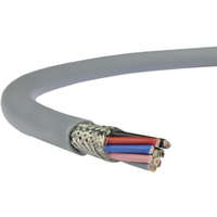  LiYCY (árnyékolt elektronikai) 12x0,25 mm2 szürke sodrott réz PVC szigetelésű 350V kábel