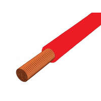  MKH (H07V-K) 1x10 mm2 piros sodrott réz PVC szigetelésű 450/750V vezeték