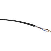  H05RR-F (GT gumikábel) 2x1,5 mm2 100 fm kiszerelés , fekete, sodrott, réz, extrudált EI 4 típusú (EPR)gumi-anyagkeverék szigetelésű, 300/500V-os kábel