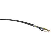  H05RR-F (GT gumikábel) 5x1,5 mm2 100 fm kiszerelés , fekete, sodrott, réz, extrudált EI 4 típusú (EPR)gumi-anyagkeverék szigetelésű, 300/500V-os kábel
