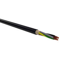  Erőátviteli / földkábel (NYY-O / E-YY-O) 4x95 mm2, fekete, sodrott, réz, PVC szigetelésű, 0,6/1Kv-os kábel