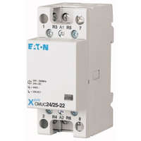 Eaton Eaton 137404 CMUC24/25-04 installációs kontaktor, 4ny, 25A, 24V AC/DC