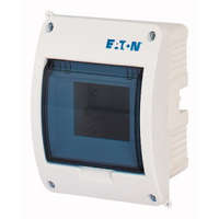 Eaton Eaton 280352 BC-U-1/5-ECO, műanyag kiselosztó 5 modul, 1 sor, átlátszó ajtóval IP40 süllyesztett