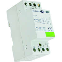  ELKO EP VS425-04/230V moduláris kontaktor 25A, 4 nyitó érintkező, 230V AC/DC (209970700026)