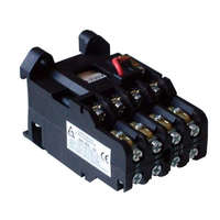  GANZ KK DL00L-44 segédkapcsoló, 4 záró és 4 nyitó segédérintkezővel, 24V (AC), 1,5kW (AC-3 400V), 54×59×94mm ( GANZ 210-3807-010-DL )