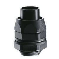  Gewiss DX54108 M12x1,5 forgatható tömszelence D=8mm diflex spirál gégecsőhöz fekete RAL9005, IP54, 20 db/csomag (Gewiss DX54108)