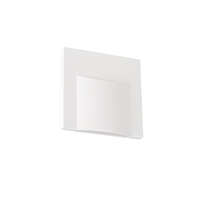Kanlux Kanlux 33321 ERINUS LED L W-NW szögletes beltéri lépcsővilágító lámpa fehér színben, 15 lm, 0,8W teljesítmény, 30000 h élettartammal, IP20 védettséggel, 12V DC, 4000 K (Kanlux 33321)