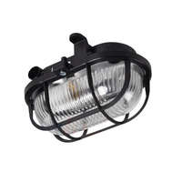 Kanlux Kanlux 8092 MILO 7040T/P-B kültéri oldalfali/mennyezeti hajólámpa fekete színben, E27 foglalat, max 60W teljesítmény, IP44 védettséggel, 220-240 V (Kanlux 8092)