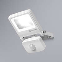 Ledvance LEDVANCE ENDURA FLOOD SENSOR Warm White 10W 3000K WT, kültéri, fehér LED reflektor fény- és mozgásérzékelővel, 10 W, foglalat: LED modul, IP44, 3000 K színhőmérséklet, 800 lm fényerő, 3 év garancia, 4058075292178