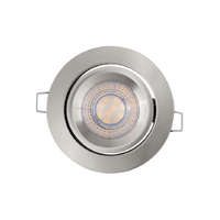  LEDVANCE LED Spot Set Simple Dim beltéri mennyezeti lámpa csiszolt nikkel színben, 380 lm fényerő, 4.90 W, 15000 h, IP20 védelemmel, 220-240 V AC, 2700 K, 4058075617766