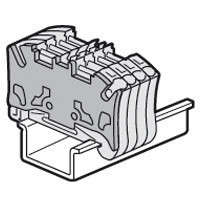  Legrand 037586 Viking3 szigetelő végzáró 5 mm osztástávolság 1 be- 1ki, rugóshoz ( Legrand 037586 )