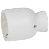 Legrand Legrand 050317 2P+F földelt, hátsó bekötésű műanyag csatlakozóaljzat, fehér ( Legrand 050317 )